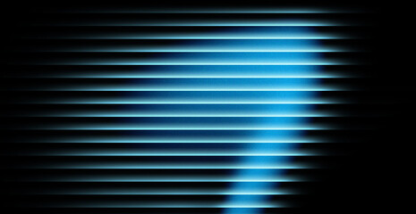 Striking modern abstract blue light streaks across dark horizontal lines creating a dramatic and futuristic backdrop for your designs