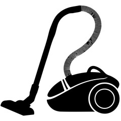 Black vacuum cleaner, cleaning appliance concept