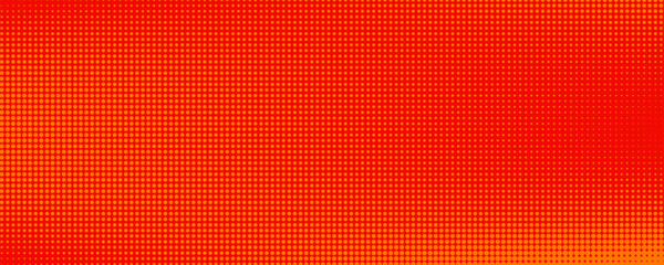 Dots halftone orange color pattern gradient texture with technology digital background. Dots pop art comics with summer background.