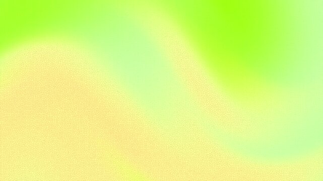 A soft, blurred gradient grainy texture noise  background of light green and yellow creates a gentle, abstract background.