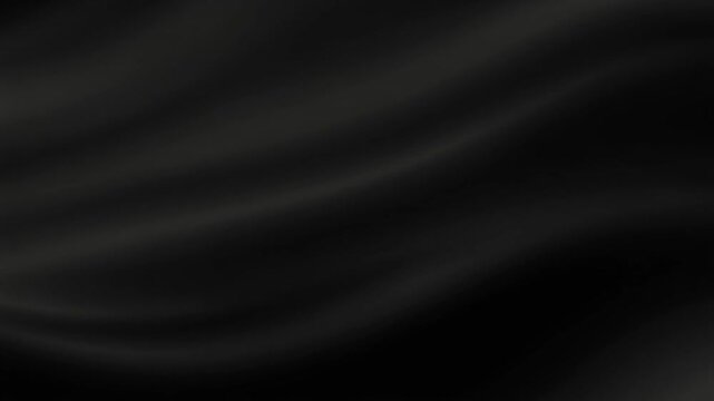 Subtle Dark Silk Cloth Wave Background　黒地に黒い布のような薄い煙の帯のようなものが、下から上へ動く　抽象的背景　動画