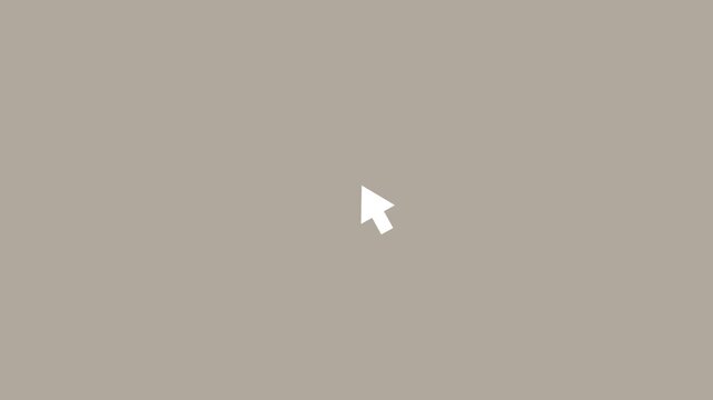 Arrow touching screen,
