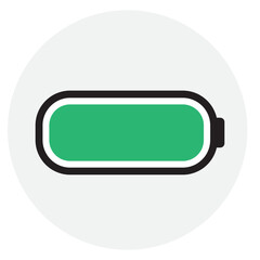 Fototapeta premium Battery Icon Vector