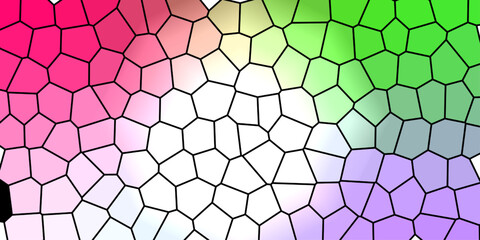 Multicolor tile wall high resolution real photo or brick seamless and texture interior background. Honeycomb background. seamless texture of stone wall. seamless mosaic. tile mosaic wall.