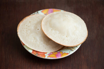 Savor the taste of tradition with these delightful appam crepes, perfect for breakfast, dessert, or a unique culinary experience. Fresh, flavorful, and ready to enjoy.