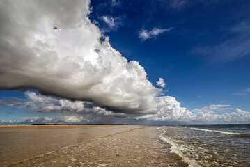 Wolkenpracht an der Nordsee