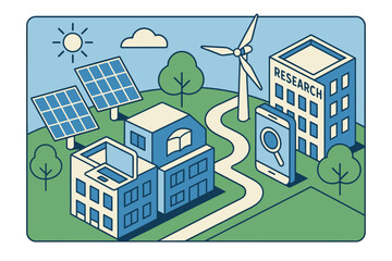 Renewable energy and research in modern ecology scene