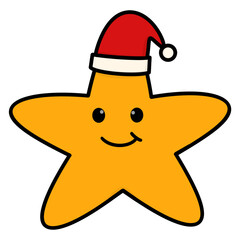 Christmas star cartoon 