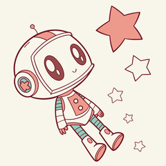 Floating Robot Star 1