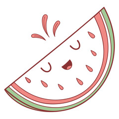 Sweet Watermelon Character