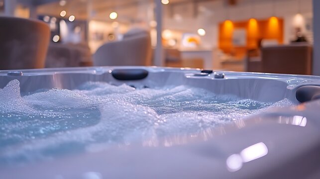 Hot tub bubbles. - Powered by Adobe