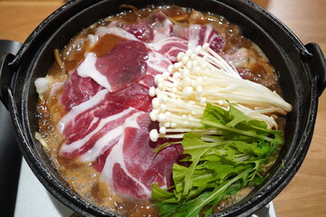 猪肉・ぼたん鍋