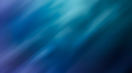 Obraz premium A soft focus blue abstract background with blurred motion, in a widescreen format, featuring gentle gradations of blue hues, with subtle texture and an overall sense of dynamic movement, the blurred m