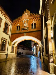 Brama przy ulicy Pijarskiej w Krakowie