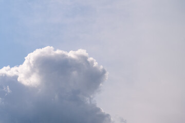 A Serene Sky with Fluffy and Soft Clouds that Inspire Peace and Tranquility in Nature