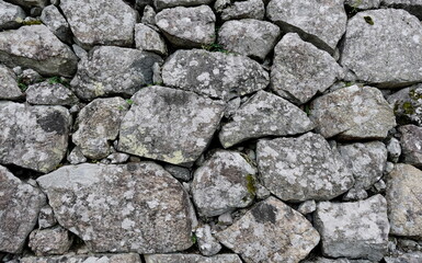 石垣　野面積み