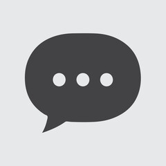 Speech Bubble with Ellipsis