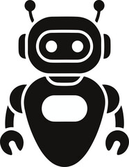 Robot Icon Illustration