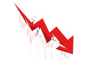 Arrow isolated on transparent background