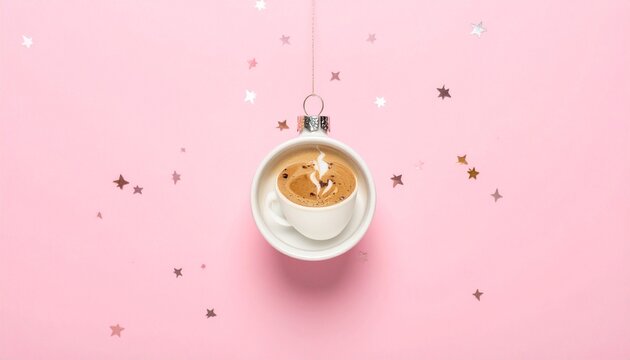 Festive Pink Bauble Surprise - Powered by Adobe