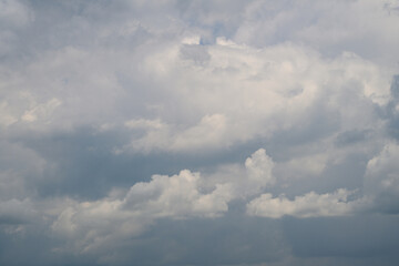 A Beautiful Cloudy Sky Featuring Soft Textures and Various Shades of Colorful Light