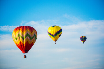 hot air balloons