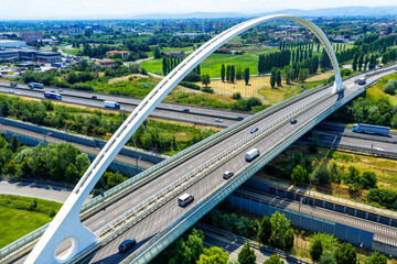 PONTE AUTOSTRADA A1 REGGIO EMILIA 