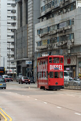 Obraz premium london bus stop