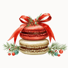 christmas decoration on white background