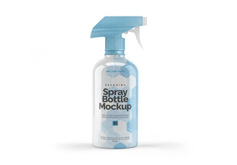 Spray Bottle Mockup