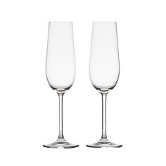 Elegant champagne flutes convey festive celebration and sophisticated indulgence for special moments