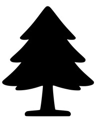 abstract tree silhouette 