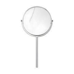 Fototapeta premium magnifying glass isolated on white background