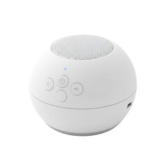 Modern White Noise Sound Machine Isolated, Promoting Relaxation and Peaceful Sleep Environment