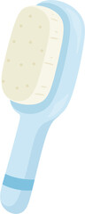 illustration comb brush