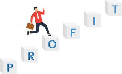 Businessman celebrating award recognition employee success. Gold crown prize ribbon for business victory. Goal attainment leadership concept with falling confetti for top performer.