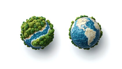 Preserving earth’s beauty a global perspective on environmental conservation nature art greenery inspirational viewpoint