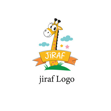 Modern Minimimalist  Jiraf  Logo