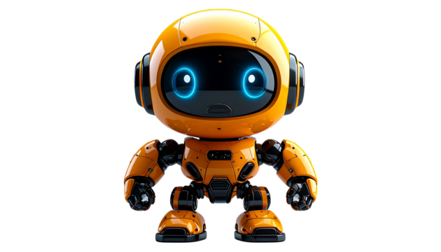A realistic PNG of a robot with metallic parts and futuristic design.
Great for tech themes, AI concepts, toy graphics, and science illustrations.