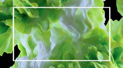 Close-up of a group of green leaves. the leaves are arranged in a way that they are overlapping each other, creating a sense of depth and texture.