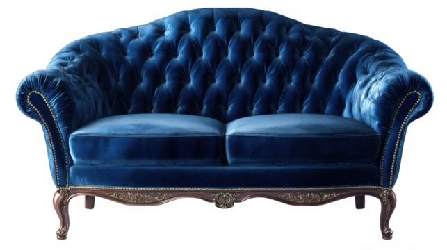 Elegant velvet loveseat for luxurious home decor living room furniture showcase modern style ultra-realistic design