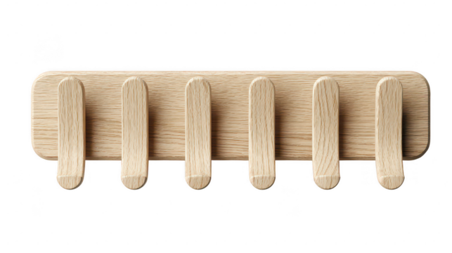 Modern minimalist coat rack design home interior furniture accent stylish environment top view contemporary concept