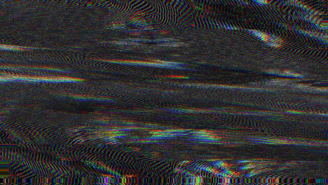 Abstract glitch effect.RGB color split background.Flickering glitch lines.