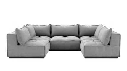 Contemporary modular sectional sofa for modern interiors indoor furniture living room minimalist design