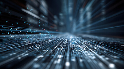 Emphasizing the resilience of digital systems in challenging disruptions through IT technology background. Concept IT Resilience, Digital Systems, Disruption Challenges, Technology Background