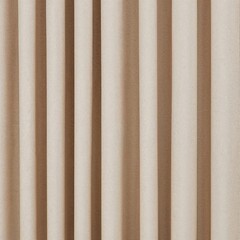 Fototapeta premium Textured Beige Curtain Draping Softly in a Sunny Room During the Afternoon