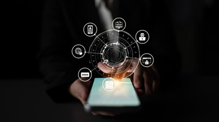 Software development with coding overlays, programming languages, developer tools, mobile app creation, and advanced programming for digital product development and software solutions. Entice