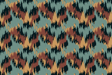 Geometric ethnic vintage texture vector art design. textile fashion pattern line ikat seamless pattern and batik fabric texture asian background wallpaper geometry indian. Ethnic abstract ikat art .