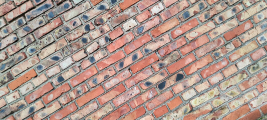 Brick wall for background, brick wall texture