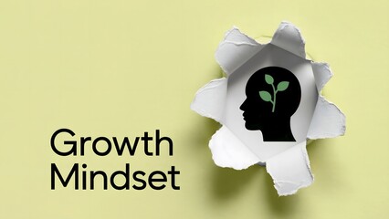 Foster a growth mindset with this inspiring design, perfect for promoting learning, personal development, and positive change, ideal for education and training